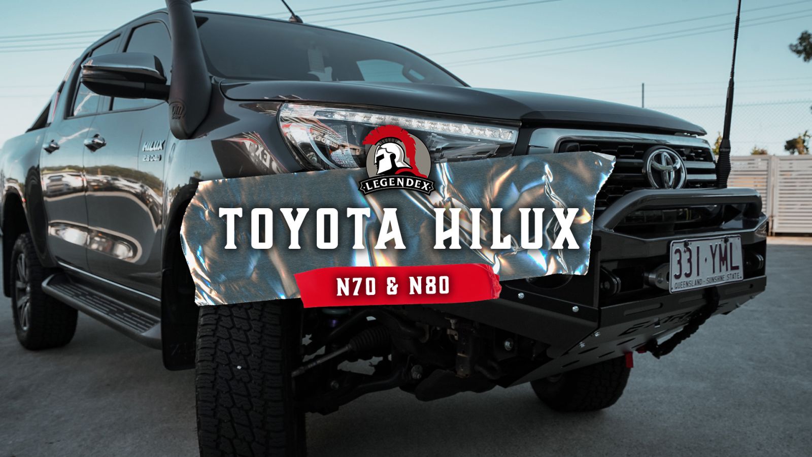 Toyota Hilux Exhaust Upgrade Kits / Systems Legendex